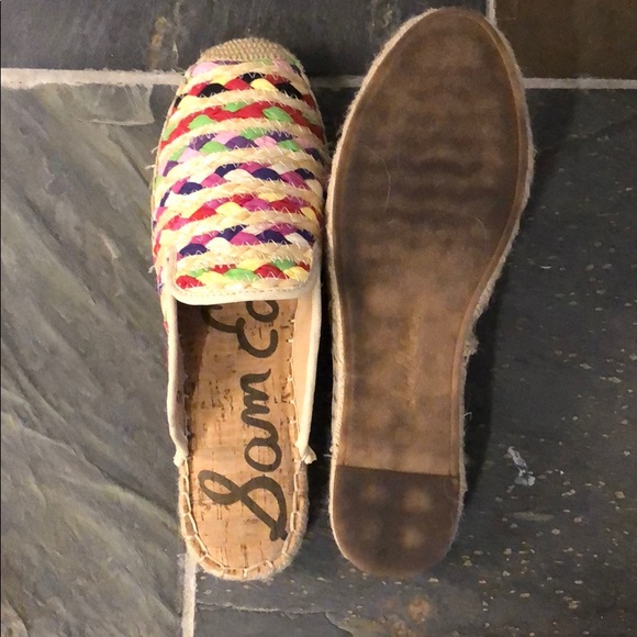 Sam Edelman Espadrille slip on..multicolor - Picture 4 of 5